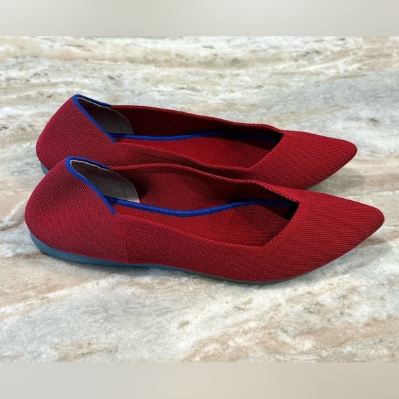 Women’s ROTHY’S The Point in red chili- sold out color. Size 10.5 - Picture 3 of 7